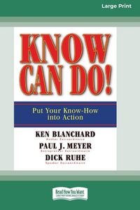 Produktbild: Know Can Do! (16pt Large Print Edition)