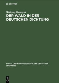 Produktbild: Der Wald in der deutschen Dichtung