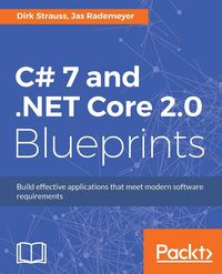 Produktbild: C# 7 and .NET Core 2.0 Blueprints