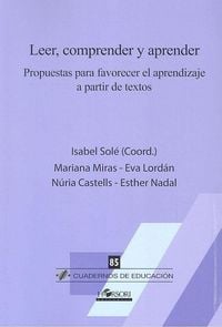 Produktbild: Leer, comprender y aprender : propuestas para favorecer el aprendizaje a partir de textos