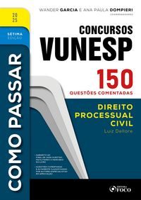 Produktbild: Como Passar em Concursos Vunesp - 7&ordf; Ed -2025