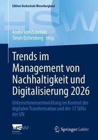 Produktbild: Trends im Management von Nachhaltigkeit und Digitalisierung 2026
