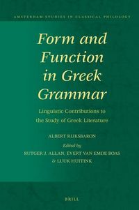 Produktbild: Form and Function in Greek Grammar