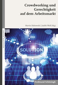 Produktbild: Crowdworking und Gerechtigkeit auf dem Arbeitsmarkt