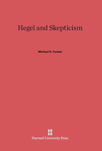 Produktbild: Hegel and Skepticism