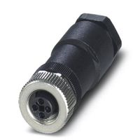 Produktbild: Phoenix Contact 1404644 Sensor-/Aktor-Steckverbinder, unkonfektioniert M12 Buchse, gerade Polzahl Sensoren: 4 1 St.