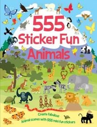 Produktbild: 555 Sticker Fun - Animals Activity Book