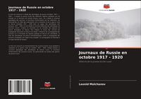 Produktbild: Journaux de Russie en octobre 1917 - 1920