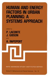 Produktbild: Human and Energy Factors in Urban Planning: A Systems Approach