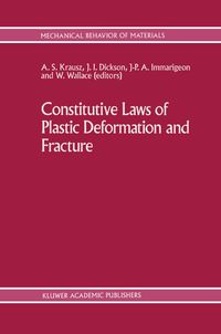 Produktbild: Constitutive Laws of Plastic Deformation and Fracture