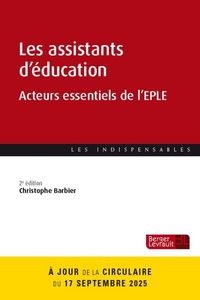 Produktbild: Les assistants d'&eacute;ducation : acteurs essentiels de l'EPLE