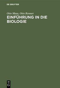 Produktbild: Einf&uuml;hrung in die Biologie