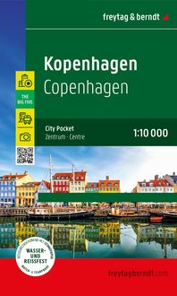 Produktbild: Freytag & berndt Innenstadtplan Kopenhagen 1:10.000