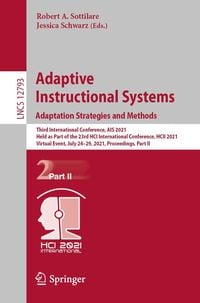 Produktbild: Adaptive Instructional Systems. Adaptation Strategies and Methods