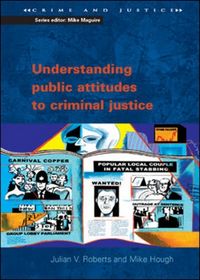 Produktbild: Hough, M: Understanding Public Attitudes to Criminal Justice
