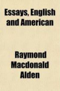 Produktbild: Essays, English and American