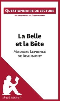 Produktbild: La Belle et la B&ecirc;te de Madame Leprince de Beaumont