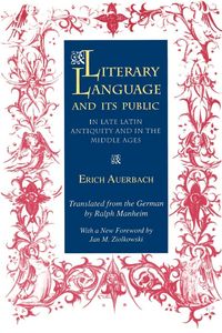 Produktbild: Literary Language and Its Public in Late Latin Antiquity and in the Middle Ages