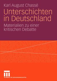 Produktbild: Unterschichten in Deutschland