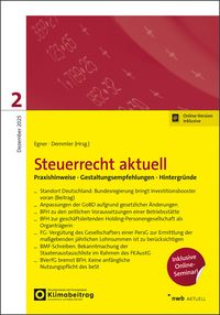 Produktbild: NWB Steuerrecht aktuell 2/2025