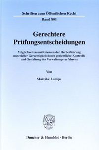 Produktbild: Gerechtere Pr&uuml;fungsentscheidungen.