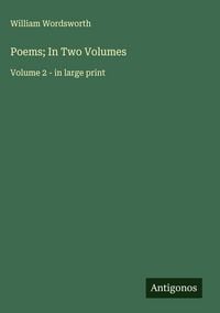 Produktbild: Poems; In Two Volumes