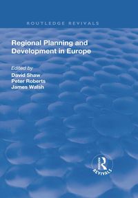 Produktbild: Regional Planning and Development in Europe