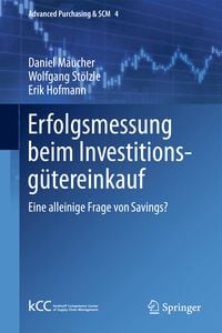 Produktbild: Erfolgsmessung beim Investitionsg&uuml;tereinkauf