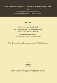 Produktbild: Der Gegenstromw&auml;rmeaustausch in Wirbelbetten