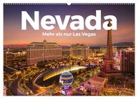 Produktbild: Nevada - Mehr als nur Las Vegas (Wandkalender 2026 DIN A2 quer), CALVENDO Monatskalender