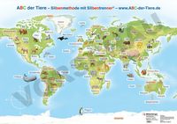Produktbild: ABC der Tiere 1 Neubearbeitung &ndash; Poster zu den Ankerbildern
