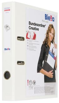 Produktbild: Bundesordner Creative 4cm wei.