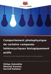 Produktbild: Comportement photophysique de certains compos&eacute;s h&eacute;t&eacute;rocycliques biologiquement actifs