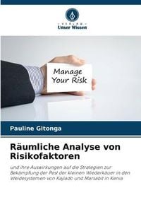 Produktbild: R&auml;umliche Analyse von Risikofaktoren