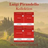 Produktbild: Luigi Pirandello Kollektion (B&uuml;cher + 4 Audio-CDs) - Lesemethode von Ilya Frank