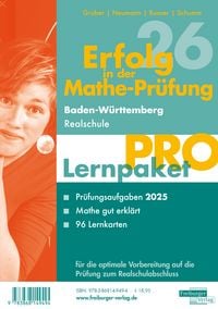 Produktbild: Lernpaket Pro Realschulabschluss 2025 Baden-W&uuml;rttemberg