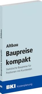 Produktbild: BKI Baupreise kompakt Altbau 2026