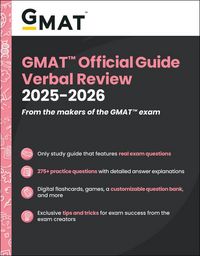 Produktbild: GMAT Official Guide Verbal Review 2025-2026