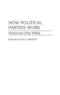 Produktbild: How Political Parties Work