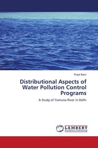 Produktbild: Distributional Aspects of Water Pollution Control Programs