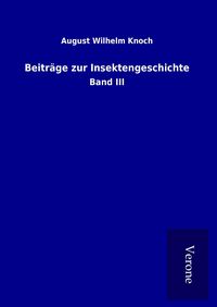 Produktbild: Beitr&auml;ge zur Insektengeschichte