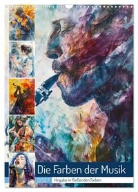 Produktbild: Die Farben der Musik (Wandkalender 2027 DIN A3 hoch), CALVENDO Monatskalender
