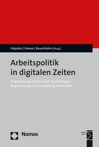 Produktbild: Arbeitspolitik in digitalen Zeiten