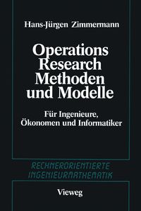 Produktbild: Methoden und Modelle des Operations Research