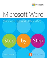Produktbild: Microsoft Word Step by Step (Office 2021 and Microsoft 365)