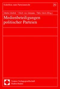 Produktbild: Medienbeteiligungen politischer Parteien