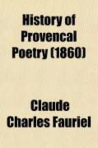 Produktbild: History of Provencal Poetry