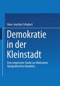 Produktbild: Demokratie in der Kleinstadt