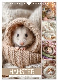 Produktbild: Hamster - s&uuml;&szlig;e Tiere zum Verlieben (Wandkalender 2026 DIN A4 hoch), CALVENDO Monatskalender