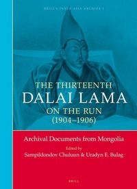 Produktbild: The Thirteenth Dalai Lama on the Run (1904-1906)